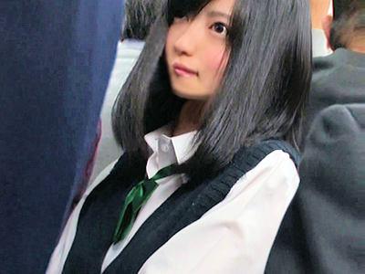 クソ神レベルに可愛い女子高生に勃起しちゃったので欲望のまま電車でチカンしまくり制服着衣でピスりまくってドピュドピュ