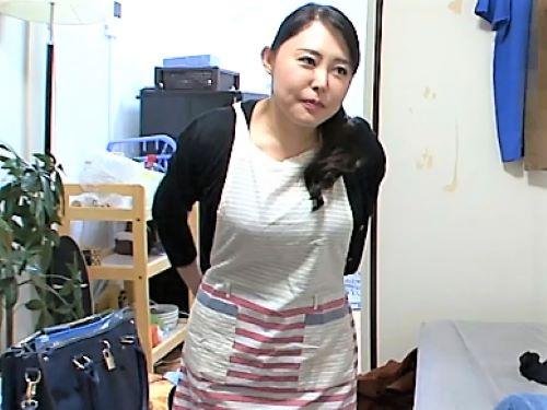 【おばさんレンタル】また…呼んで下さい♥おっとり系の美熟女が年上好き男とハメ撮り不倫!巨乳おっぱい人妻がフェラ＆パイズリ