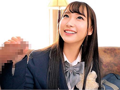 【素人ナンパ】胸もうちょっと欲しいw美乳おっぱいJKがフェラ!制服に思い入れがない現代っ子な清楚系ロリ美少女がAV出演!