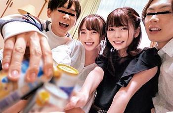 ＜女子大生　合コン＞飲み会でほろ酔いになったところでエッチな事しちゃう！