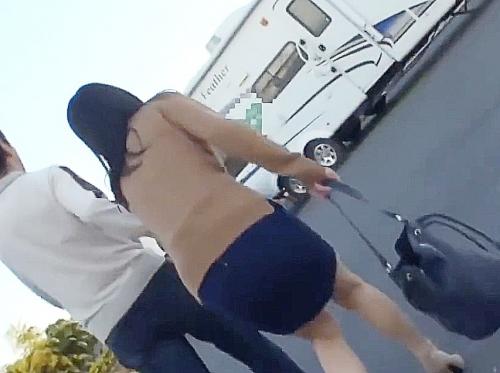 連れ込みレイプ＃キャンプカーに連れ込まれるムチムチOLさんが車中の黒人に羽交い絞め無理やり3Pねじ込み連続中出し 白咲碧