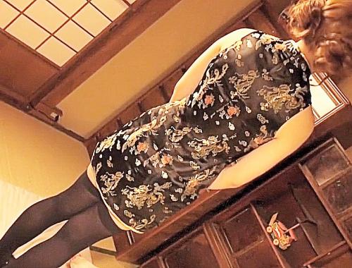 男の娘『似合いますかぁ？♥』チャイナドレスに照れ顔未工事美少年が抱き合いお互いフェラからアナルねじ込み中出し MIZUKI