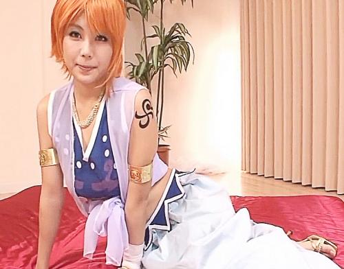 『海〇王になる！』アニコスのショートカット美人お姉さんがシースルーの巨乳乳首チラ手マンフェラから騎乗位挿入激ピス口内射精