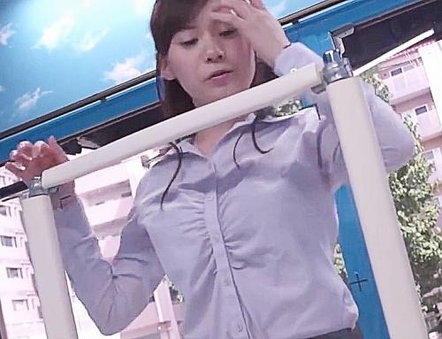 マジックミラー号★中出しお注射★最近体調が気になるスーツのお姉さんに健康診断をネタに連れ込み全裸でおチンポねじ込み中出し