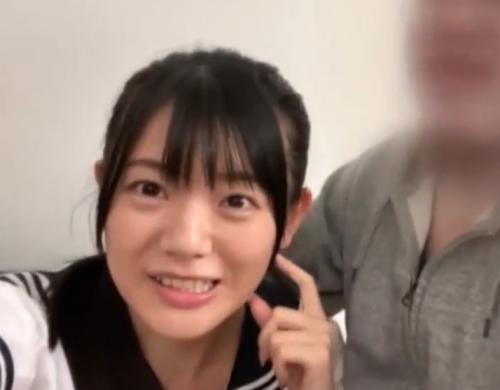 制服に会う黒髪美少女が楽しそうにハメ撮りデブオヤジとパパ活騎乗位激ピストンハメでバニーコスプレで挿入二回戦