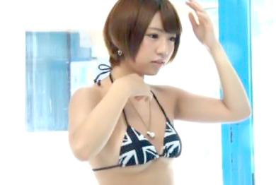 めっちゃ可愛いショートカット美少女をナンパしてマジックミラー号で・・・