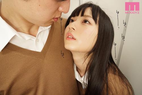 【七沢みあ】無口で言葉数少ない女子校生との秘密のセックス♥図書室でこっそりとイチャイチャしちゃう