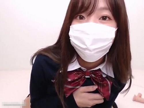 「オチ◯チンちょっと前に挿れましたw初体験は中２です！」透け透けセクシー下着制服お嬢様が腰振りオナニー【ライブチャット】