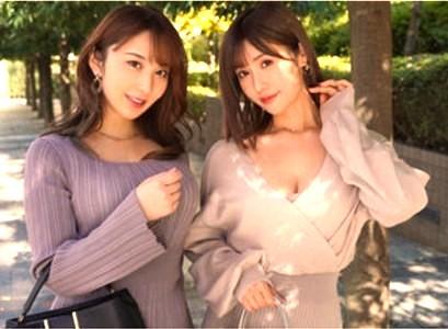 【巨乳痴女エロ動画】＜藤森里穂＞＜ 北野未奈＞「どっちにチンポ入れたいの？❤」最高の美人2人とホテルで濃厚エッチ