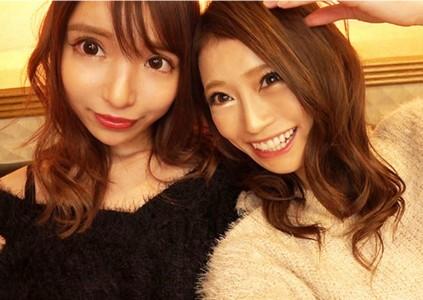 【痴女誘惑動画】＜七海ひな＞＜黒咲しずく＞「お兄さん❤1回エッチしてみない？」痴女2人の大好きなチンポ遊び