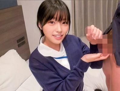 【ナース中出しエロ動画】「おちんちん元気になりましたね❤」可愛いナースをナンパし包茎・童貞男のオナサポ依頼し中出しエッチ