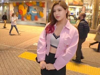 【ギャルナンパエロ動画】スレンダー・美乳・美尻の3拍子揃いのアパレル関係で働くれいさん23歳をナンパしホテルでエッチ