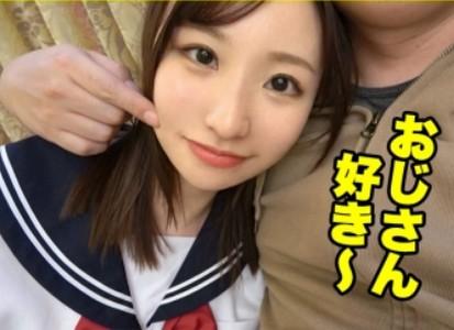 【痴女JKエロ動画】「おじさん♡まだ出しちゃダメだぉ❤」あどけない顔なのにド痴女なめるちゃんが大好きなおじさんとエッチ
