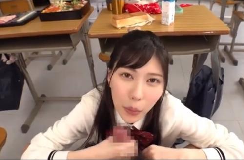 【藍芽みずき】「私、すっごくエッチな気分になってるよ♡」学校内で女子校生と主観ファック
