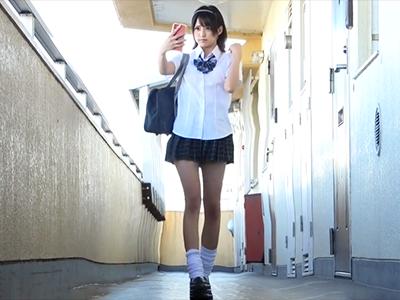 【女子高生×隠し撮り】すっげぇ可愛い隣人JKさんをガチ隠し撮り!!オナニーからセックスまで隠し撮りしちまったｗｗｗ