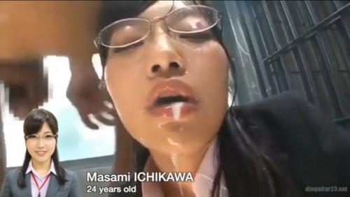 【市川まさみ】ディープスロート　まさみちゃんが奥までしゃぶりつくす！！そして、最後はお口に発射！！