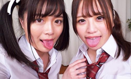 最強痴女コンビによる変態特化プレイ！ｗベロチュー耳舐めはもちろん限界ギリギリフェラチオを耐えて念願のおま〇こに！ｗ