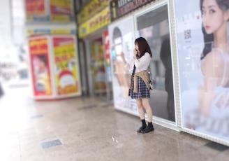 【P活JK中出し】おじさん大好き美巨乳スベ肌ド変態ギャル女子校生に制服着衣生ハメピストン！ピンク乳首でエロボディたまらん