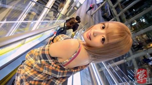 【本物素人ギャル】大量潮吹き19回ダンサー娘！派手髪巨乳イラマ大好き美女がチンポとバイブ同時挿入ディルドイラマセックス
