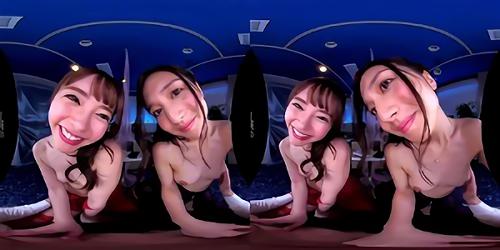 『ハーレム』』完全逆3P接客で両サイドから極上美女がご奉仕巨乳バスト責め、AV業界至極峰のW美女がアナタを超密着、スターの挟み撃ちはヌキ過ぎ注！