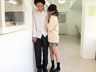 【痴女×女子校生】バリカワで痴女ってる女子校生さん‼学校で濃厚セクロスしてすごテク手コキフェラ→膣奥パコでイキまくりｗｗｗ