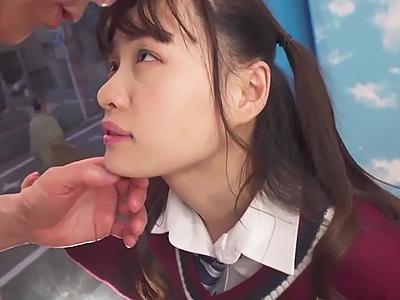 〖MM号×素人ナンパ〗1cm1万円‼めっかわな素人女子校生さん潮吹いてしまい膣奥ガン突きパコで中出しまでｗｗｗ
