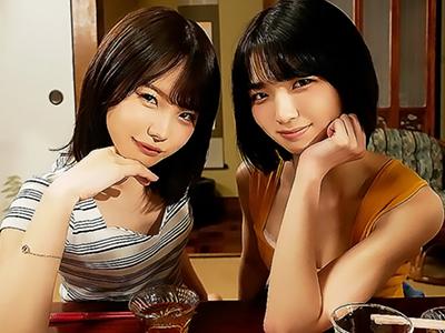 【痴女×汗だく】田舎に帰省した男さん‼痴女ってる2人の可愛い義妹と奪い合い汗だく性交して子宮ガン突きでハメまくるｗ