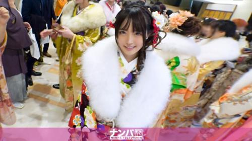 御坂りあ　成人式でナンパ！祝成人！おめでとう！一生に一度の振袖姿で乱れ乱れて花魁SEX！