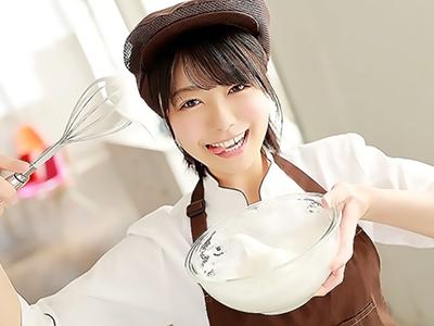 【ショトカ×パティシエ】ショートカットで綺麗なパティシエお姉さん‼膣奥バッコバコガン突きでエロ顔で感じまくる姿にフル勃起ｗｗｗ