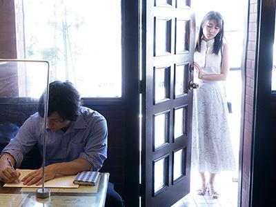 【人妻×汗だく】喫茶店で見つけた気になる人妻!!汗だくでエッチして感じまくりがクッソエロいんだがｗｗｗ
