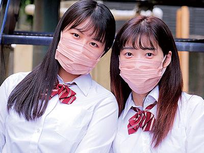 〖女子校生〗2人のイケメンに翻弄される一般のJK！大きな男性器によるおマンコ攻撃で悶絶の快感を味わいまくる！ｗｗｗ