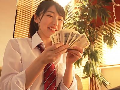 【JK×手コキ】とってもかわいいJKちゃん！まさかの援助交際おじさんを逆に襲っちゃう！最近の子は強いよね！www