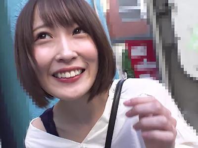 《素人ナンパ×企画》キュン死不可避の素人女子さんリモバイ散歩で感じまくり巨根でオラオラ膣内射精が半端ないｗｗｗ