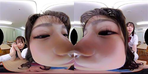 『ＶＲ』「ずっと好きだったの…」「私だけ見てほしいの…」「ねぇ、SEXしたい…」なんて3人から言い寄られるありえない展開に、いままでバカに！