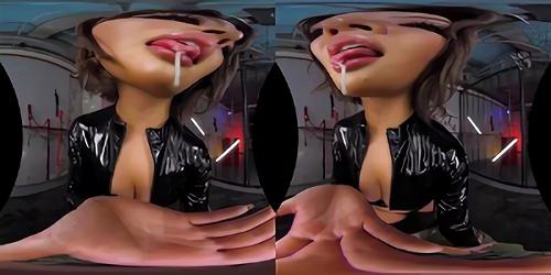 『VR』フェラチオ、手コキ、乳首責め等で貴方のチ〇ポを極限まで弄りまくる、でも、射精はお預け、つ、辛すぎるぅ～、でもガマンするとクンニさせ！