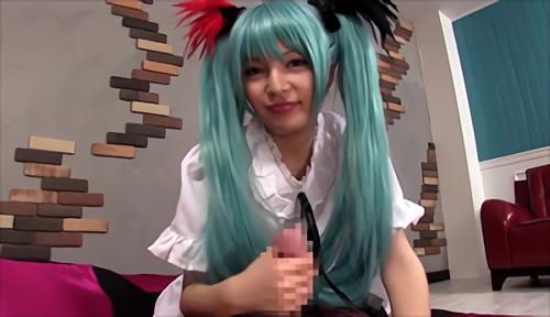 『顔面馬乗り』今回は目鼻立ちのはっきりした美少女、YURIAちゃんです、コスプレが似合いすぎて、バーチャル3Dの歌姫が現実世界に飛び込んできまし！