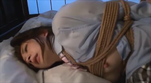 『犯す』男は許しを乞う梨夏を容赦なく蹂躙し。華奢なカラダを麻縄で乱暴に縛り監禁して己の欲望を満たすためだけにレ〇プし続ける。暴力とSEXで！