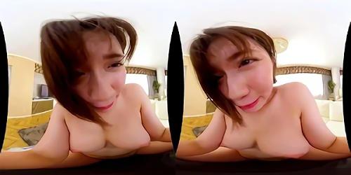 『巨乳』愛らしい関西弁も天真爛漫なキャラクターも抱き心地の良い肉感身体もゴーグルを覗けば手の届く距離に、編集点を極力カットしたほぼノーカッ！