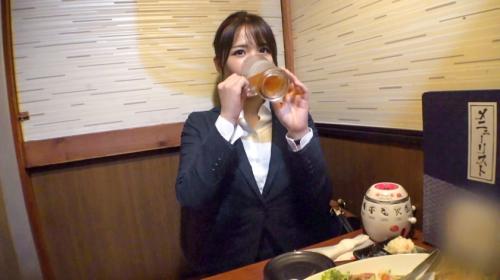 【美人OL飲み会抜け出し】めちゃカワお姉さんとホテルIN「あぁんっ、すごい！」からみつくマ●コにぶっかけSEX♪