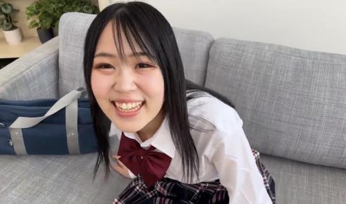 【JKナンパ】清楚で可愛い制服姿の美少女をナンパ！手マンして綺麗なオマンコに生ハメ中出し