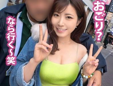 【巨乳美女】『顔良しノリ良し身体良し!』彼氏と一緒の激カワ＆巨乳美女をナンパし謝礼を出し彼女を寝取る!