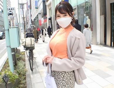 【巨乳美女】ニットの上からでも巨乳が分かる可愛い下着を履いた美人お姉さんを銀座でナンパしホテルで勃起チンポを突き刺す