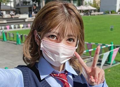 ※流出動画!【美少女JK×中出し】強烈に可愛い巨乳制服JKの剛毛マンコを大人勃起チンポで激ピス中出しセックス!