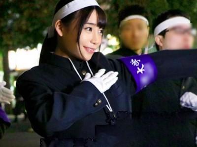 【巨乳応援団長】廃部寸前の応援団団長を務める美人巨乳団長JDをナンパしホテルで手コキ・パイズリのフルコース!押すｯ!