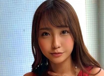 【激カワ美女×ハメ撮り】芸能人か?女子アナか?のような激かわスレンダー美女がやらしいピンクの下着着衣でハメ撮りエッチ♥