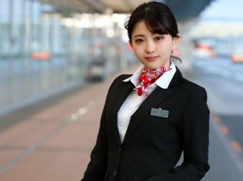 【MM号】「黒パンストの試着お願いしますｯ!」半端なく美人な長身CAさんに黒パンストの試着を依頼しながらセックスに!