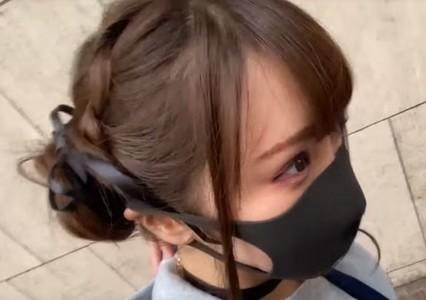 【美少女×ハメ撮り】この顔で性欲モンスター！巨乳あざかわ絶倫美少女がおじさん彼氏とエロコスでいちゃラブエッチ♡