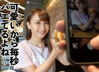 【スレンダー美少女】プリッとした唇がエロ可愛いノリの良いカフェ店員をレンタルしホテルでキツマンを激ピス!