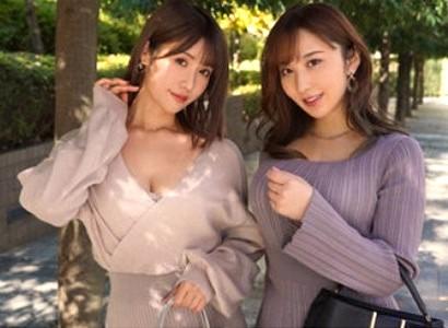 【藤森里穂・北野未奈】『夢のハーレム!』強烈に美人な巨乳愛人2人を同時にホテルに呼び夢のような痴女ハーレムプレイを味わう