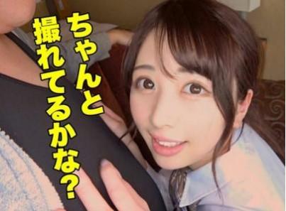 【巨乳×JK】「まだイッちゃダメだよぉ♥」めっちゃ可愛い巨乳JKが制服とスク水でおじさん彼氏とエッチ♡